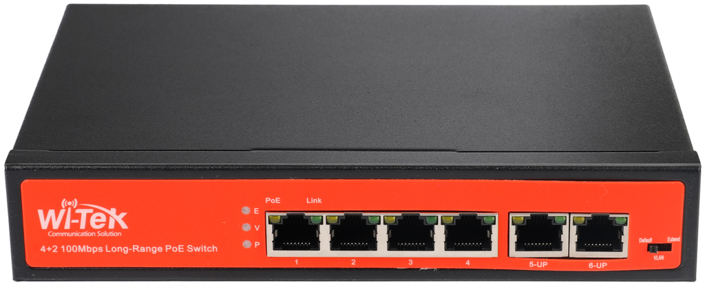 WI-PS305G-V2 | 6 Port GbE 802.3af/at/bt PoE Switch
