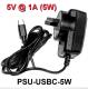 Power Supply, USB-C, 5W