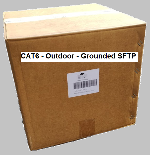 CABLE-OUT-CAT6 | 305m Grounded External CAT6 A-Tick