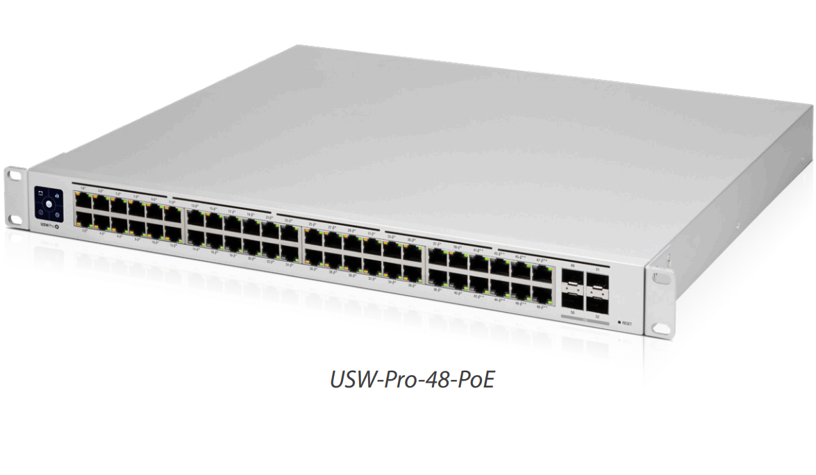 USW-Pro-48-POE | UniFi Pro 48-Port 600W PoE Switch
