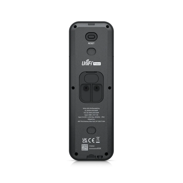 UVC-G4-DBELL-PRO | UniFi Protect G4 Doorbell Pro, 5MP night vision camera